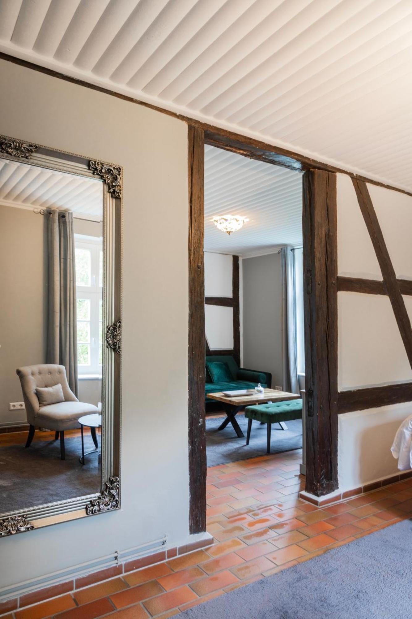 Privatunterkunft Gutshauszimmer Premium Doppel Neu Gaarz